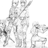 Joke picture of Lilly and sisters